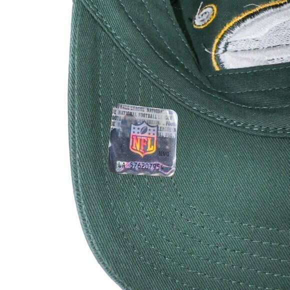 '47 Brand Green Bay Packers All Over Logo Strapback Hat Women's OSFM - Picture 9 of 9